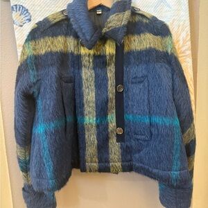 Burberry Brit Blue and Teal Fabric